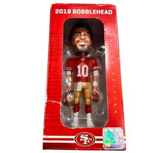Jimmy Garoppolo San Francisco 49ers 2018 Limited Edition Bobblehead NFL Red 8"